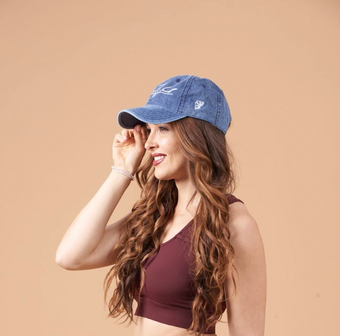 vintage denim hat | DO THE WORK